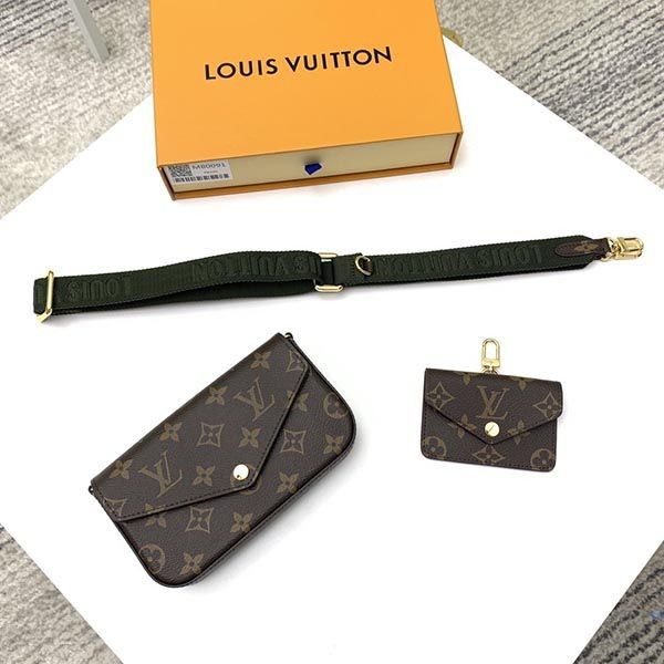 ルイヴィトン 財布 コピー バッグ モノグラム キャンバス ブラウン LV20211