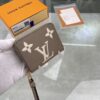 関税負担なし 流行ミニウォレット ルイヴィトン 偽物 ジッピー財布 ベージュ  モノグラム アンプラント M69797