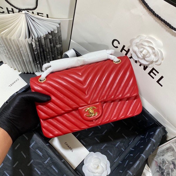 日本未入荷 シャネル 偽物 ショルダーバッグ チェーンバッグ レッド shc35741
