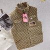 ☆超人気☆ グッチ×ノースフェイス モノグラム ダウン ベスト偽物 Nod27909