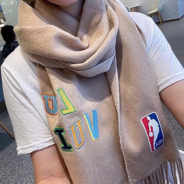 関税なし ルイヴィトン☆LVxNBAコラボ マフラースーパーコピー vuf05576
