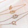【エルメス】ブレスレットコピー New Farandole ホワイトゴールド ダイヤ erf36348