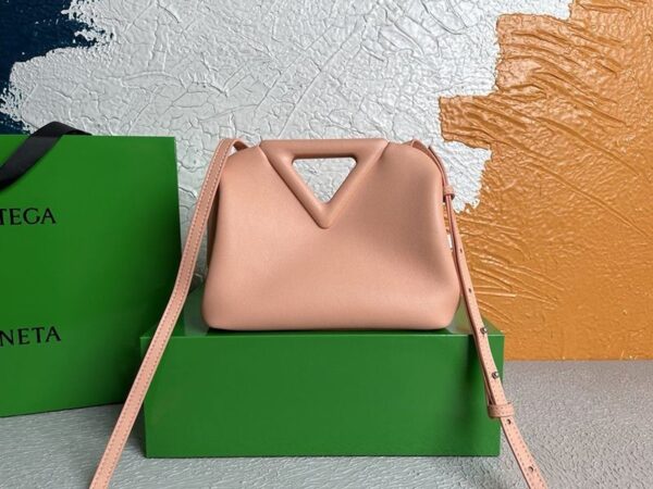 関税なしボッテガヴェネタ ポイント 偽物 トップハンドルスモールバッグ★フラミンゴピンク boh81584