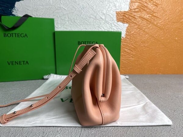 関税なしボッテガヴェネタ ポイント 偽物 トップハンドルスモールバッグ★フラミンゴピンク boh81584