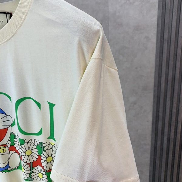 超話題!グッチxドラえもん 偽物★コラボ★オーバーサイズ Tシャツ gug48308