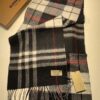 大人気！バーバリー コピー リバーシブル チェック カシミアスカーフ Bai61832