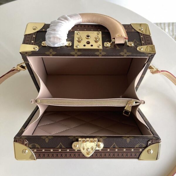 21-22AWルイヴィトン VALISETTE TRESOR ハンドバッグ コピー ハードケース M45673