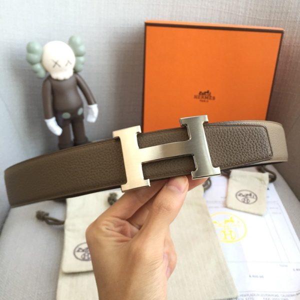 【日本未発売】エルメス Hベルト 偽物☆ベルトバックル ミニ コンスタンス リバーシブルベルト38mm erc99372
