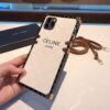 セール新作 セリーヌ☆iPhone11/12 pro ケース コピー♪ストラップ付き Cew28262