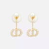 稀少ディオール ピアス 偽物 イエローゴールド＆ダイヤモンド det27299