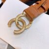 人気No1シャネル カーフスキン ベルト 偽物 30mm メタル & ストラス shw40649