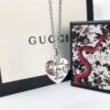 大人気！グッチ*ブラインドフォーラブシルバーネックレス コピー*ハート guq02417