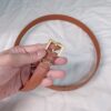 争奪戦サンローラン 偽物 モノグラム ナローベルト 20/30mm Sau77545