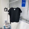 《大人気》新作 ボッテガ ヴェネタ Tシャツ コピー コットンジャージー ブラック boc25695