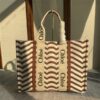 入手困難 クロエ woody 偽物★トートバッグ◇キャンバス＆レザー chi78455