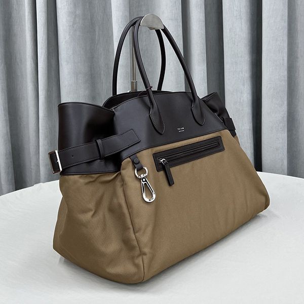 絶対欲しい！THE ROW 偽物 Margaux 17 インサイドアウト ナイロン バッグ W1318W256BLPL