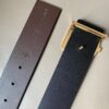 バーバリー モノグラムバックル レザーベルト コピー Bas57747