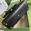 即発送グッチ 偽物 [ホースビット1955]グレーレザーハンドバッグ guf22760