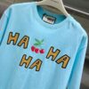 最安値挑戦 グッチ さくらんぼ コットン Tシャツ コピー gum32967