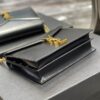 オードリー亜谷香さん愛用★サンローラン カサンドラ 偽物 チェーンウォレット ブラック Saj65852