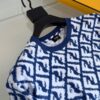 フェンディ 偽物 FFカーリグラフィ Tシャツ few10118