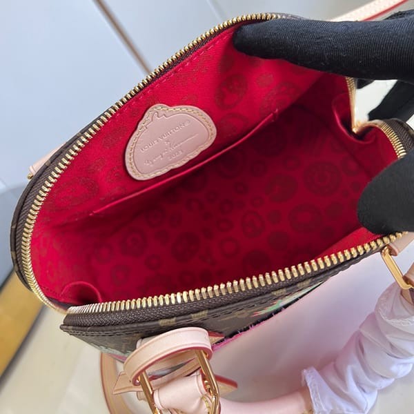 大人気！ルイヴィトン LV × YK アルマ BB ロゴ ハンドバッグ 偽物 2way M46428