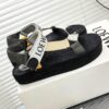 素敵なロエベ ストラップエスパドリーユサンダル 偽物 4色 lou52455