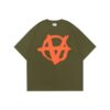 【ヴェトモン 偽物】ロゴ コットン オーバーサイズ Tシャツ目を惹くカラー vuw95617