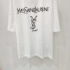 希少 サンローラン コットンジャージーTシャツ Sah65846
