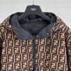 フェンディ ウィンドブレーカー 偽物◆Brown◆ fep13481