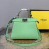 完売必至フェンディ 偽物 ピーカブー ISeeU セレリア トップステッチ バッグ feu77480